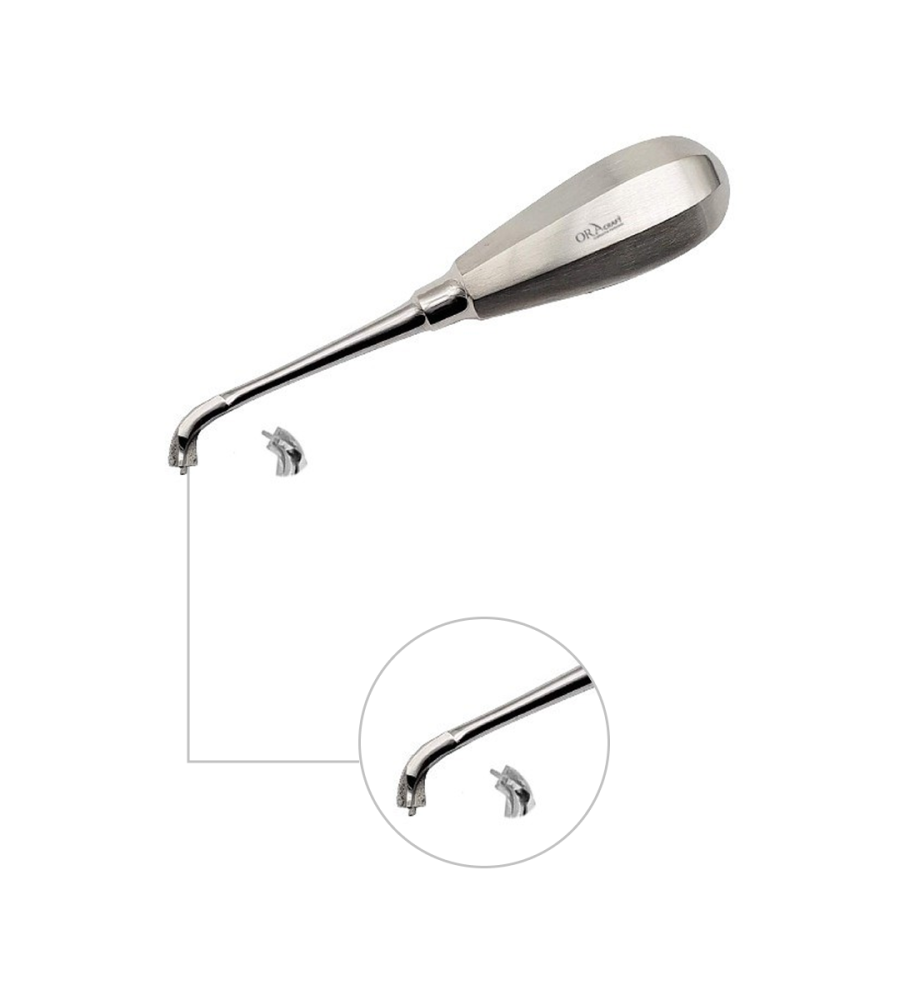 SOP Instruments Dental Offset Crown Splitter / Remover / Elevator – Crown & Bridge Tool