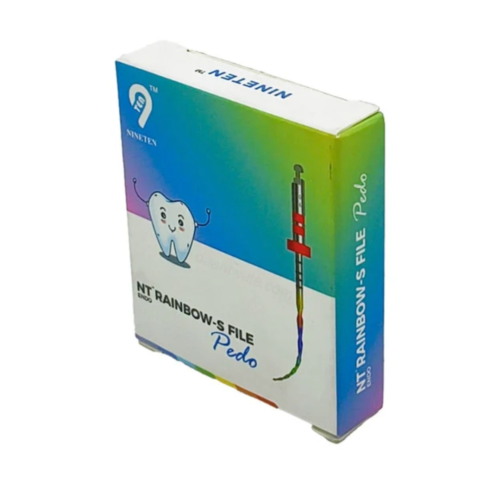 Buy Nineten NT Pedo Rainbow S NiTi Rotary Files at India's best
